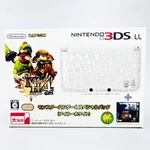 Nintendo 3DS Ll Monster Hunter 4 Special Pack Airou White Console Japan New. Price: $525.00.