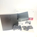 Sony PS3 Slim 160GB CECH3004A Console +controller Box And Cables -head Molto. Price: $116.32.