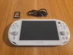 Sony Playstation Ps Vita Slim PCH-2000 Pearl White + Charger Used. Price: $214.98.