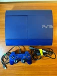 Sony Playstation 3 Super Slim Blue 500GB CECH-4004C Console With Controller Usato. Price: $133.89.