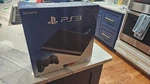 Sony Playstation 3 - Slim 500 Gb Charcoal Black Video Game Home Console Open. Price: $350.00.