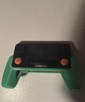 Anbernic RG350P Retro Gaming-black/orange- With + Stick Grips-upgraded Sd Used. Price: $65.00.