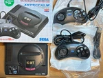 Sega HAA-2523 Mega Drive Mini W Japanese Version Video Game Console Used. Price: $150.00.