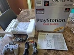 Sony Playstation Game System PS1 SCPH-7001 Dual Shock Mint Boxed W/ All Inserts Used. Price: $650.00.