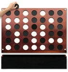 Swooc Games - Wall Mounted Giant 4 In Row 60% Quieter Jumbo Size G... New. Price: $99.99.