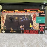 Capcom Fighter Power Arcade Joystick Controller For Snes Nib New. Price: $499.99.