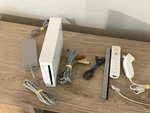 Nintendo Wii RVL-001 Console With Cables Remote & Nunchuk. Tested Works Used. Price: $69.99.