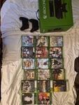 Microsoft Xbox One Kinect Bundle 500GB Black Console (7UV-00239) 14 Games Used. Price: $190.00.