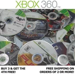 Loose Xbox 360 Games - Buy & Get 1 Free! Acceptable. Price: $5.00.