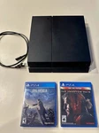 Sony Playstation PS4 Console CUH-1215A 500GB & Final Fantasy Metal Gear Tested Used. Price: $135.00.