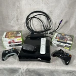 Microsoft Xbox 360 1439 Black Console W/ 2 Controllers 16-GAMES Bundle Tested Used. Price: $135.87.