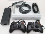 Microsoft Xbox 360 Core White Video Game Console Gaming System 2 Controllers Excellent. Price: $142.31.
