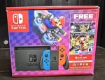 Nintendo Switch HAC-001(-01) Mario Kart 8 Deluxe Bundle (full Game Download + 3 Used. Price: $200.00.