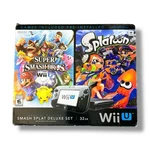 Box Only Nintendo Wii Smash Deluxe Set Splatoon Super Bros. Used. Price: $49.99.