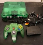 Jungle Green Nintendo System Bundle Oem Controller Cords Tested Free Ship N64 Used. Price: $169.99.