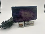 Nintendo New 3DS Xl Galaxy Purple Edition Handheld System W/ Games & Charger Used. Price: $349.99.