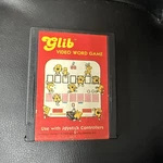 Glib Atari 2600 Cartridge Good. Price: $100.00.
