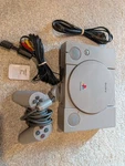 Sony Playstation PS1 Gray Console SCPH-9001 W/ Controller Av Power Card Used. Price: $50.00.