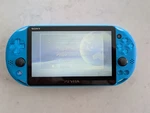 Sony Playstation Vita PCH-2001 Aqua Blue. Original Box & Carry Case. Open. Price: $329.42.