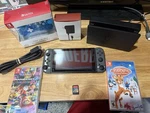 Nintendo Switch Super Smash Bros Ultimate Edition Console Mario Kart Lego 3 Game Used. Price: $250.00.