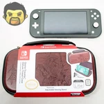 Nintendo Switch Lite Console Zelda Traveler Case Bundle Grey Tested & Working Used. Price: $226.32.