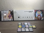 Cib Nintendo Dsi Console White TWL-001 System Box Charger 15 Games Bundle Open. Price: $179.97.