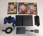 Sony Playstation Slim Console Controller Grand Theft AUTO/VICE/SAN/3 &2MAPS Used. Price: $189.99.