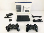 Sony Playstation PS2 Slim Black System Console SCPH-70011 With Box!!! Tested!! Used. Price: $214.99.