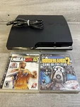 Sony Playstation PS3 Slim CECH-2501A 160GB Black W/ Game Tested/working Used. Price: $129.99.