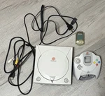 Sega Dreamcast White Console System Bundle Tested! Used. Price: $119.99.