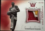 Dominique Wilkins Sports Kings Volume No. 5, 3 Color Swatch /50 Ungraded. Price: $28.00.