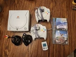 Sega Dreamcast Console HKT-3020 With Controllers, Games 1 Vmu Tested Works Used. Price: $165.00.