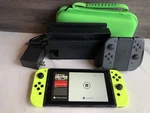 Nintendo Switch V1 Handheld Home Video Game Console Extra Joycons Gray HAC-001 Used. Price: $149.00.