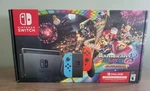 New Nintendo Switch Console With Neon Blue & Red Joy-con + Mario Kart 8 Deluxe Brand. Price: $339.99.