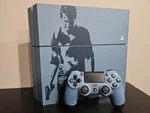 Sony Playstation PS4 500GB Uncharted Edition Console With Matching Controller Used. Price: $166.44.