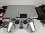 Sony Playstation Slim Silver SCPH-79001 Console PS2 W/ Controller All Wires Used. Price: $116.37.
