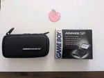 Nintendo Game Boy Advance Sp Handheld Console - Onyx Black, New Battery + Case Open. Price: $300.00.