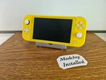 Nintendo Switch Lite ;) Used. Price: $189.99.