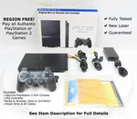Sony PS2 Playstation Slim Region Free + Oem Controller Memory Card Used. Price: $249.99.