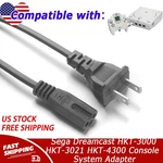Ac In Power Cord For Sega Dreamcast HKT-3000 HKT-3021 HKT-4300 Console System New. Price: $17.28.