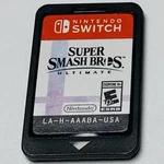 Super Smash Bros. Ultimate Nintendo Switch, 2018 - Game Cartridge Only Tested Good. Price: $41.93.