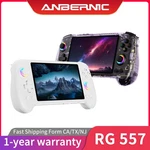 Anbernic RG557 Handheld Game Console Android 14 Battery 5500MAH 5.48-INCH Screen New. Price: $325.27.