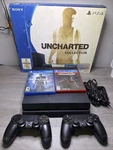 Sony PS4 Uncharted: The Nathan Drake Collection Bundle 500GB Black Console Used. Price: $100.00.