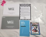 Wii System Manual Paperwork Authentic Nintendo Instruction Reg Card RVL-USZ-2 Good. Price: $13.50.