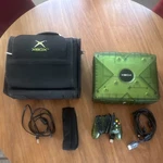 Microsoft Xbox Halo Special Edition Green Console Bundle W/ Case, Ntsc-u/c Used. Price: $421.00.