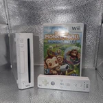Nintendo Wii Console Bundle With Super Monkey Ball Blitz Used. Price: $70.00.