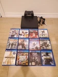 Sony Playstation PS4 Slim Console System Games Call Of Duty Grand Theft Auto V Used. Price: $181.00.