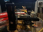 Microsoft Xbox 360 With Kinect 250GB Glossy Black Console 7 Games Used. Price: $85.00.