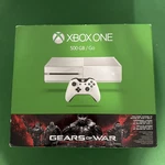 Xbox One 500GB/GO Console White Gears Of War Ultimate Edition 1540 Sealed New. Price: $875.00.
