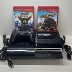 Sony Playstation PS3 409B-CBEH1000 Fat-tested+ CONTROLLER-2 Games Used. Price: $73.82.